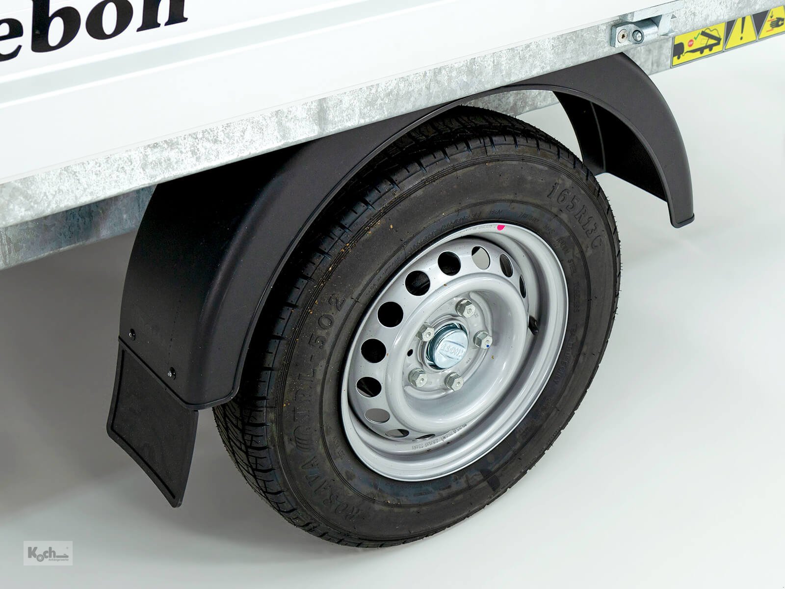 Anhänger des Typs Sonstige Heckkipper 150x250cm 1,3t|E-Pumpe|Gitter 60cm (Ki12312074So), Neumaschine in Winsen (Luhe) (Bild 12)